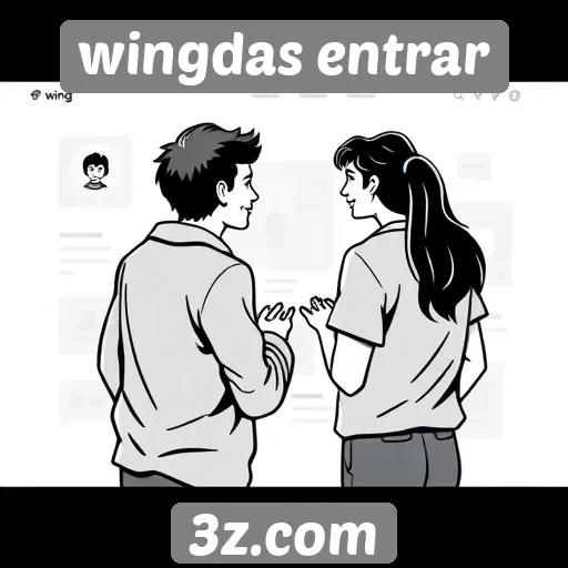 Jogadores avaliam a interface do site Wingdas entrar